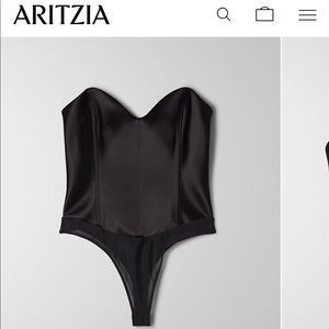Airtiza Babaton Blaze bodysuit NWT in black size10